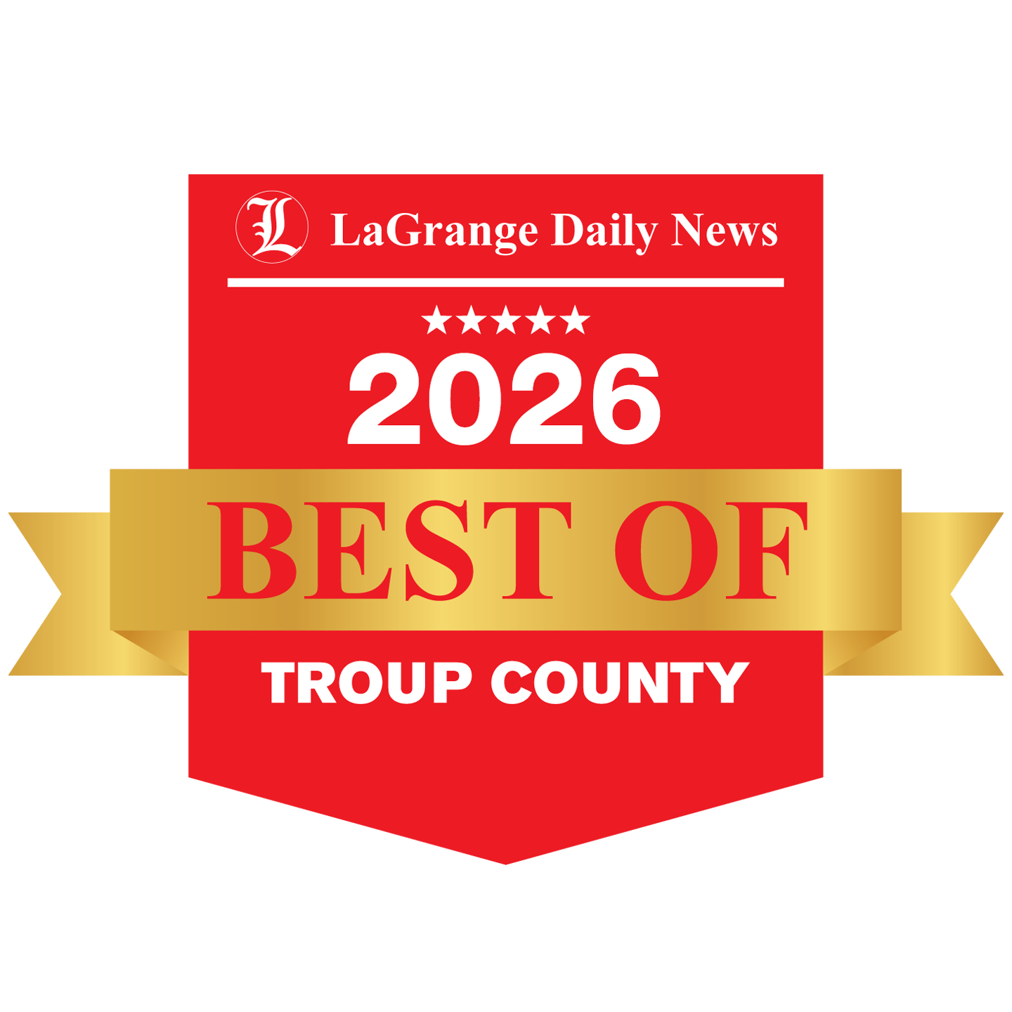 Best of Troup County award for 2026